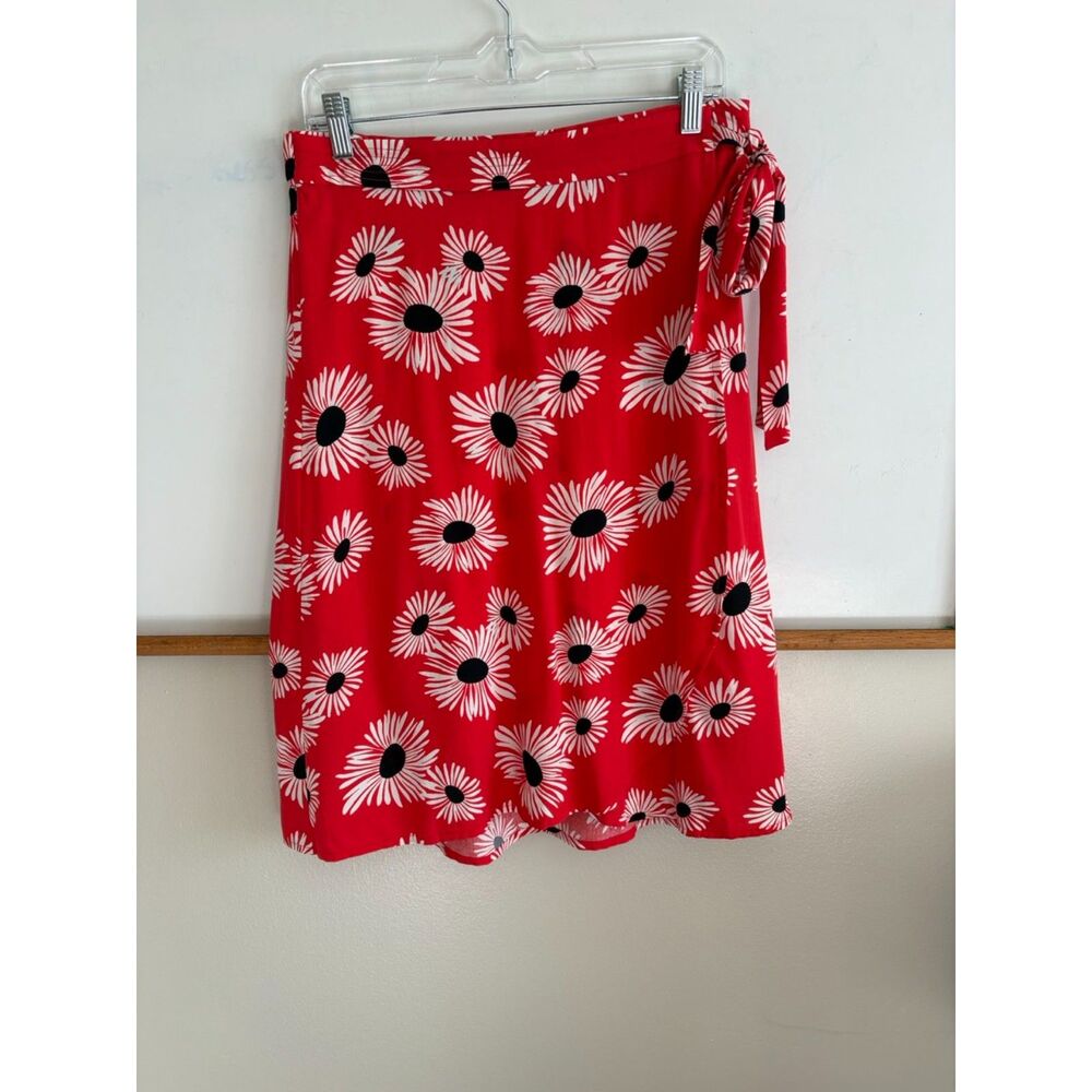 Anthropologie Conversations Limited Edition Daisy Wrap Skirt #37/52, Size M